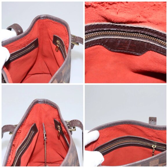 LOUIS VUITTON Damier Ebene Marais Shoulder Bag - Picture 14 of 15